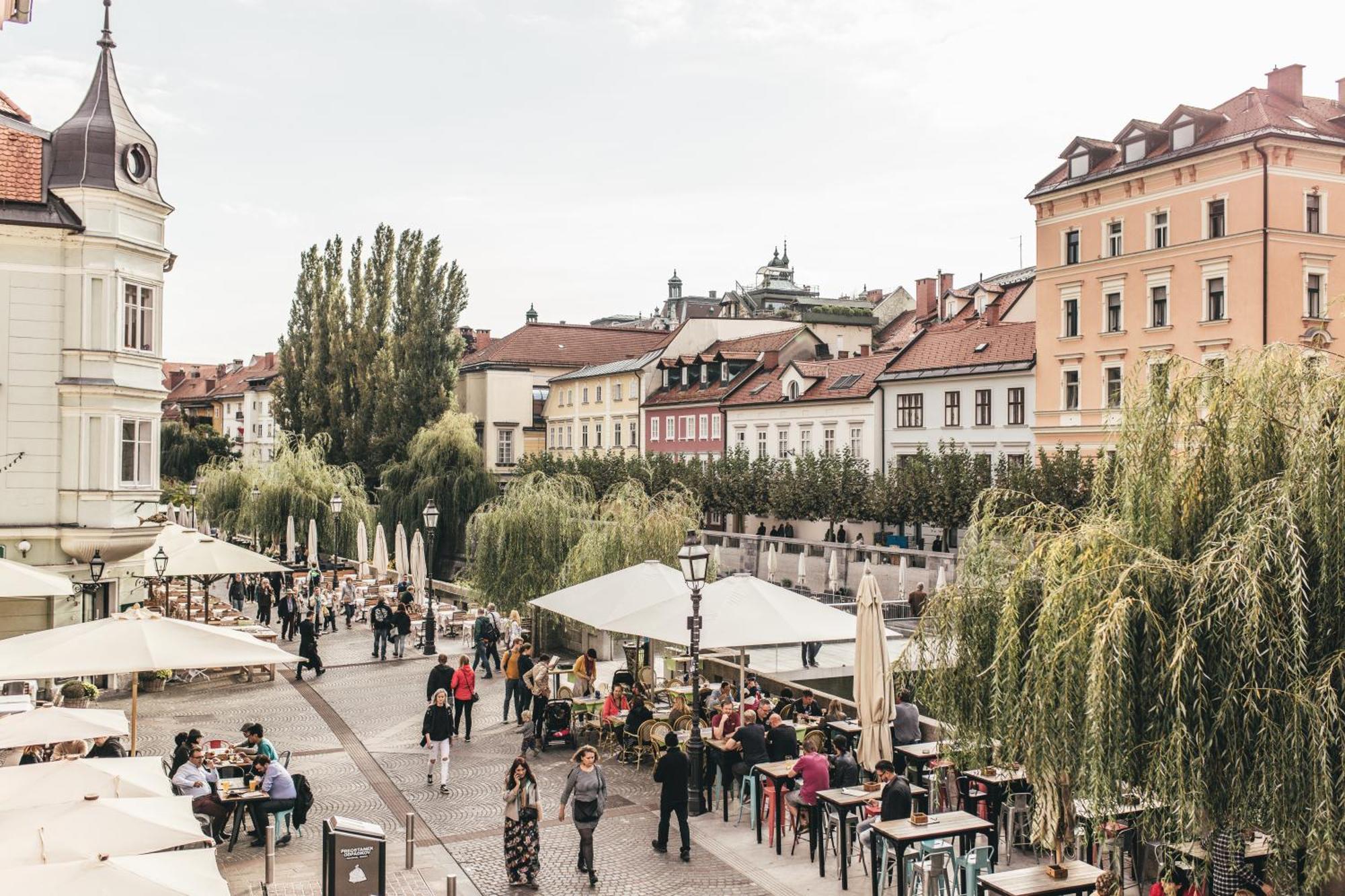 Tromostovje Apartments Ljubljana Eksteriør bilde