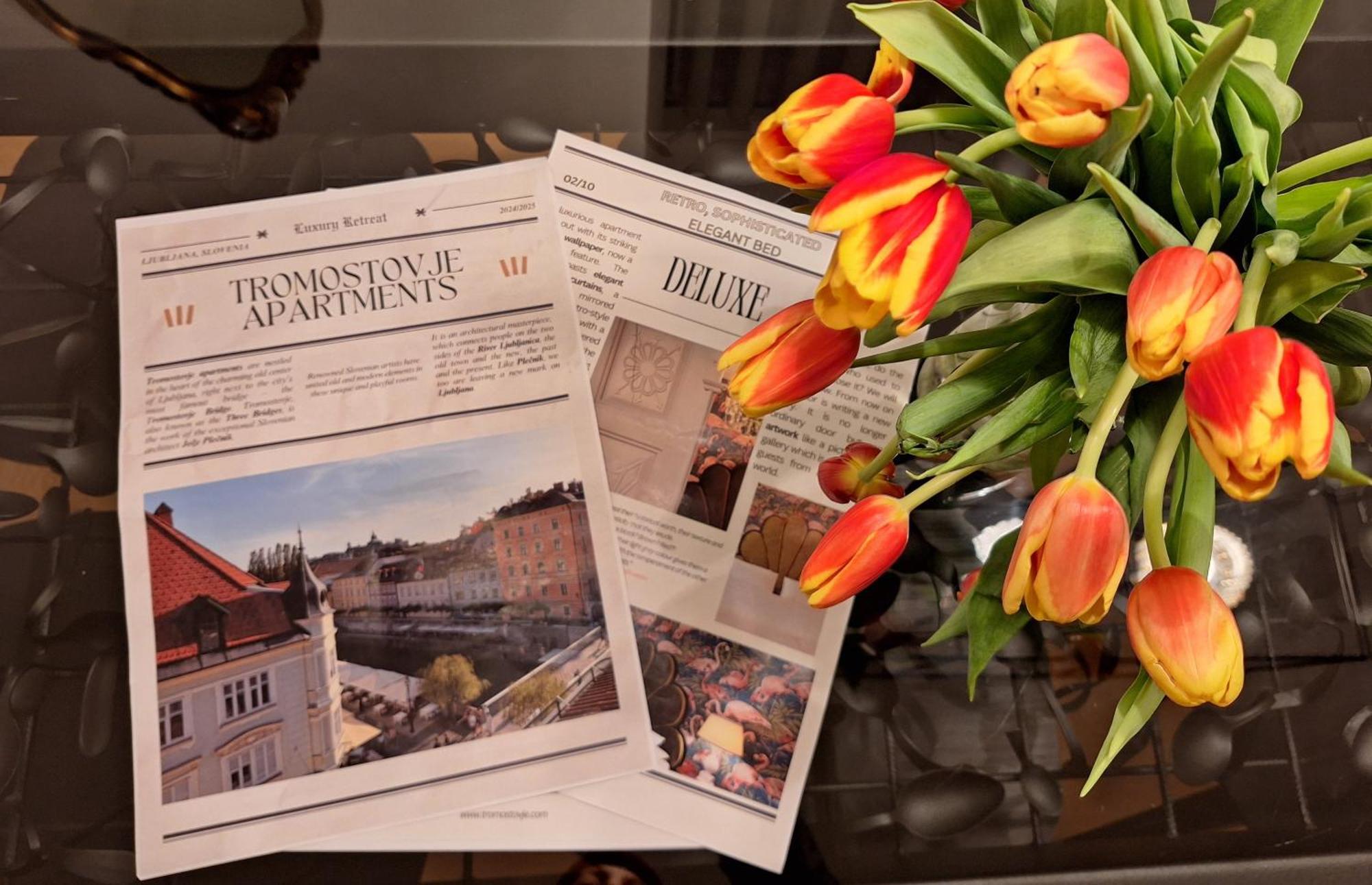 Tromostovje Apartments Ljubljana Eksteriør bilde